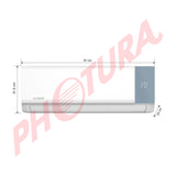 Sankey Aire Acondicionado Split Inverter Serie Superiore 17,500 BTU | SEER 21 | Alta Eficiencia | Protección de Voltaje | Enfriamiento Supremo | Silver Ion | Filtro de Carbón Activo | 220v