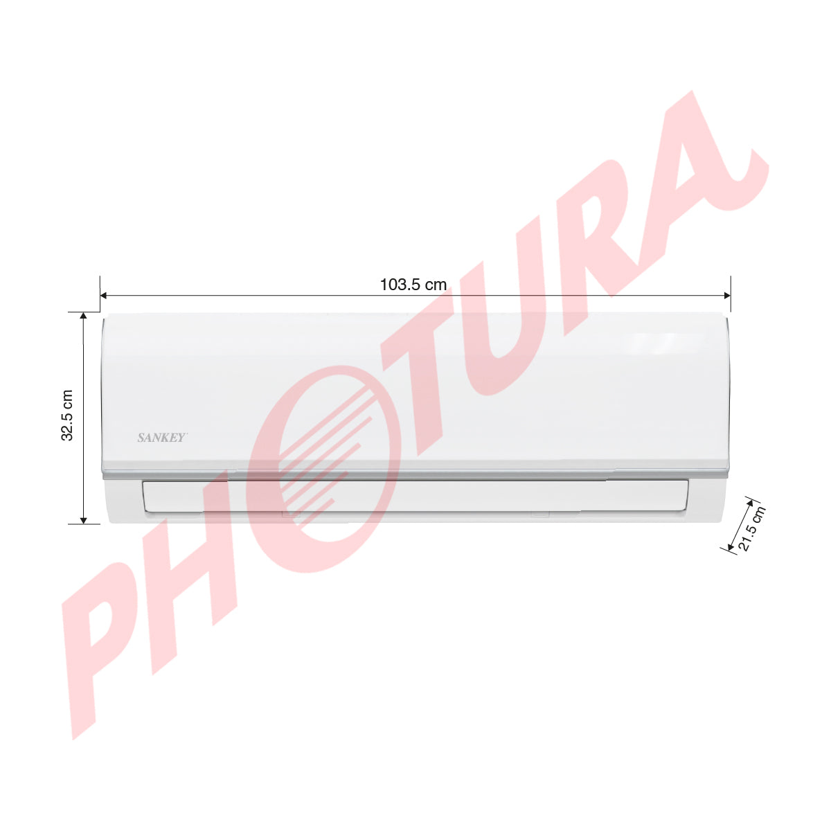 Sankey Aire Acondicionado Split Inverter 22,000 BTU | SEER 20 | Alta Eficiencia | Enfriamiento Supremo | Silver Ion | Filtro de Carbón Activo | 220v