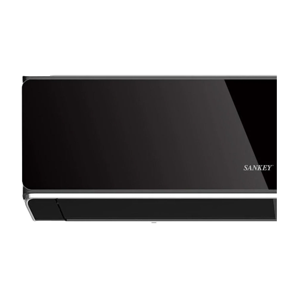 Sankey Aire Acondicionado Split Inverter 22,000 BTU | SEER 22 | Alta Eficiencia | Enfriamiento Supremo | Silver Ion | Filtro de Carbon Activo | 220v | Black Mirror
