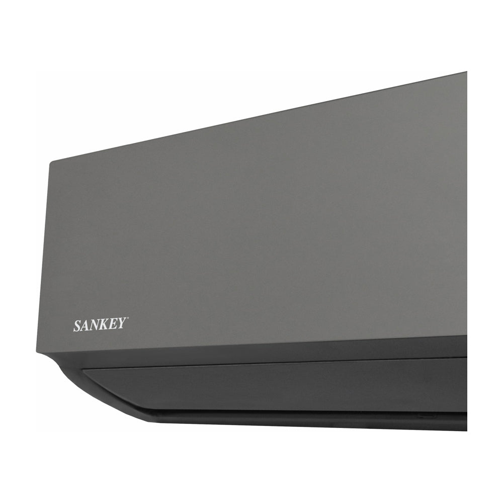 Sankey Aire Acondicionado Split Inverter Serie Superiore 22,000 BTU | SEER 20 | Alta Eficiencia | Protección de Voltaje | Enfriamiento Supremo | Silver Ion | Filtro de Carbón Activo | 220v | Black Mirror