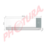 Sankey Aire Acondicionado Split Inverter Serie Superiore 22,000 BTU | SEER 20 | Alta Eficiencia | Protección de Voltaje | Enfriamiento Supremo | Silver Ion | Filtro de Carbón Activo | 220v