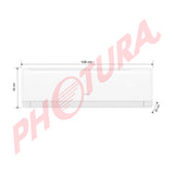 Sankey Aire Acondicionado Split Inverter 30,000 BTU | SEER 17 | Enfriamiento Supremo | Silver Ion | Filtro de Carbon Activo | 220v