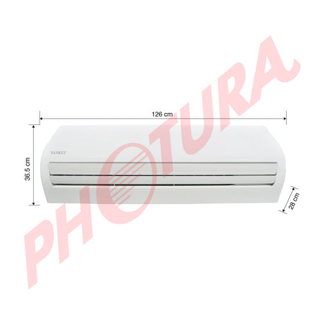 Sankey Aire Acondicionado Split Inverter 34,500 BTU | SEER 18 | WiFi | Enfriamiento Supremo | Filtro de Carbón Activo | 220v