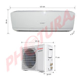Sankey Aire Acondicionado Split Inverter 34,000 BTU | SEER 17 | WiFi | Enfriamiento Supremo | Silver Ion | Filtro de Carbón Activo | 220v