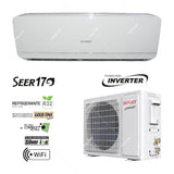Sankey Aire Acondicionado Split Inverter 34,000 BTU | SEER 17 | WiFi | Enfriamiento Supremo | Silver Ion | Filtro de Carbón Activo | 220v