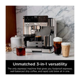 Ninja Luxe Café Premier Cafetera | Espresso | Tecnología Barista Assist | Molino Integrado | Acero Inoxidable