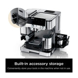 Ninja Luxe Café Premier Cafetera | Espresso | Tecnología Barista Assist | Molino Integrado | Acero Inoxidable