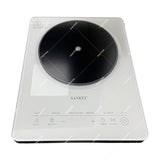 Sankey Estufa de Mesa Eléctrica | Inducción | 1 Quemador | Multifuncional | Control Táctil | Blanco
