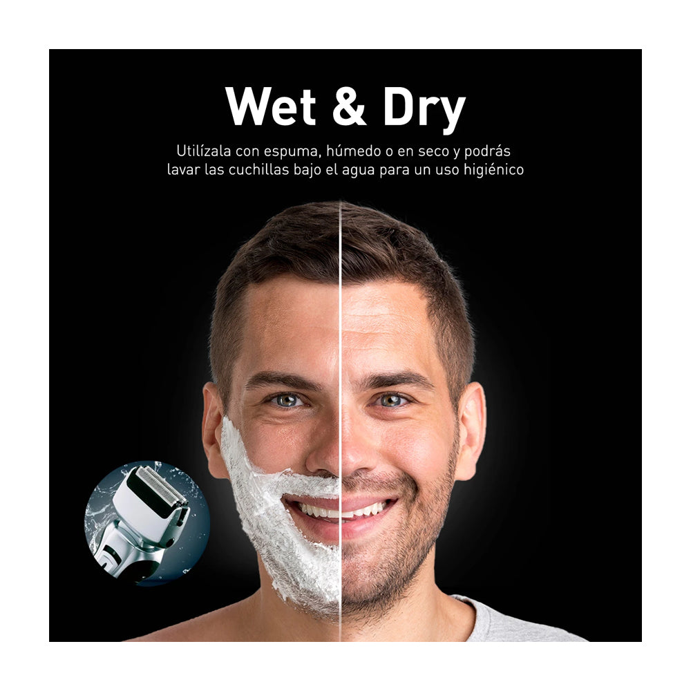 Panasonic Afeitadora de Barba Inalámbrica | Recargable | Wet & Dry