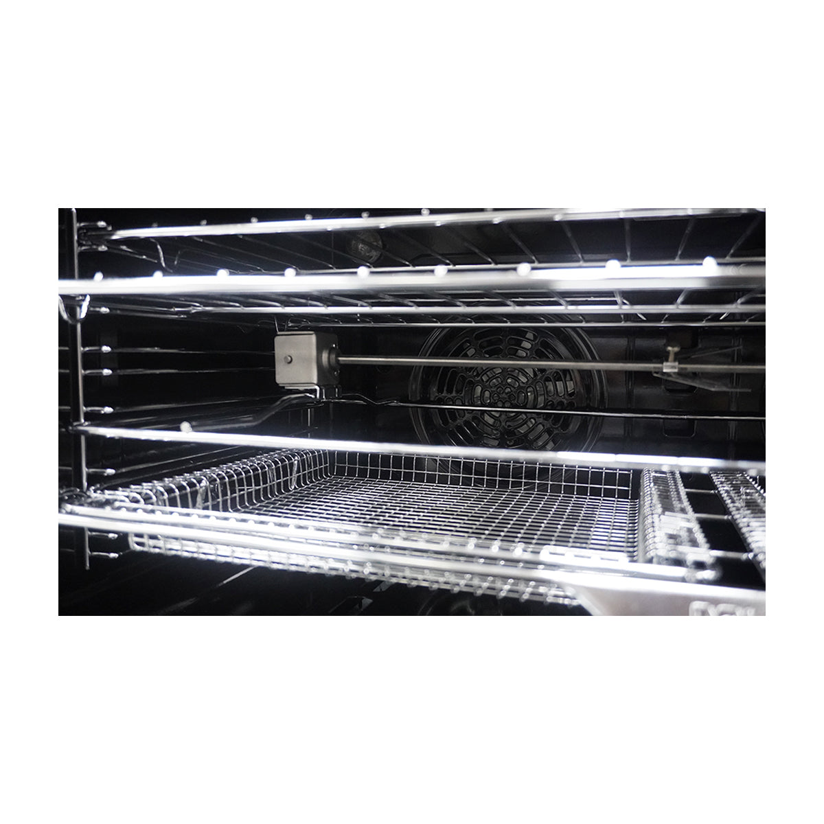 DRIJA Europa 60 Gas Grill Air Horno Multifuncional Empotrable a Gas | Puerta de Triple Vidrio | 250°C