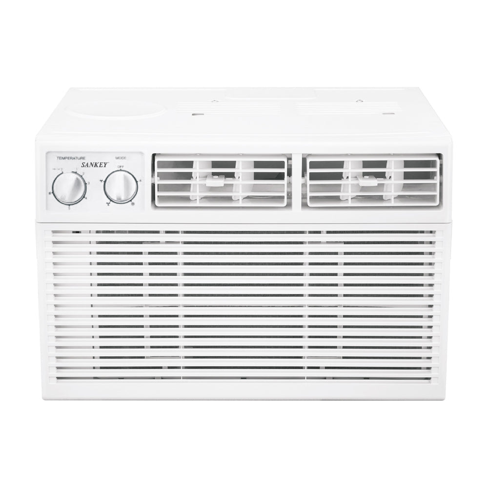 Sankey Aire Acondicionado de Ventana 8,000 BTU | Enfriamiento Supremo | Silencioso | 110v