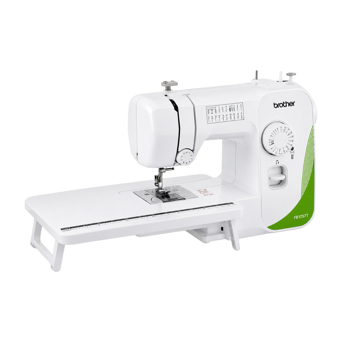Brother Máquina de Coser de 17 Puntadas | Ojal de 4 Pasos | Blanco