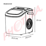 Drija Fabricador de Hielo | Plateado