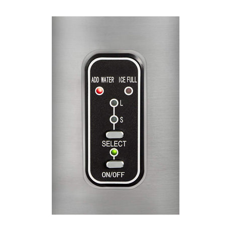 DRIJA FH18 INOX Fabricador de Hielo | Plateado