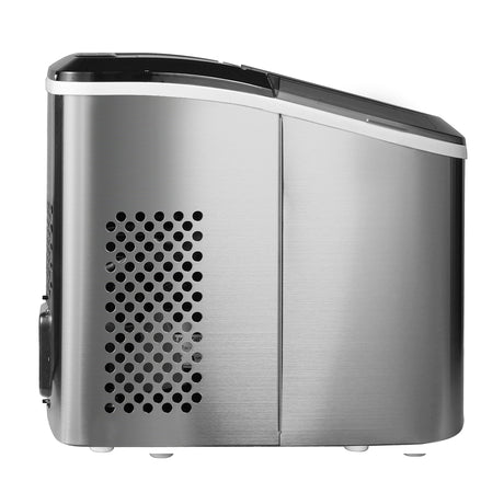 DRIJA FH18 INOX Fabricador de Hielo | Plateado