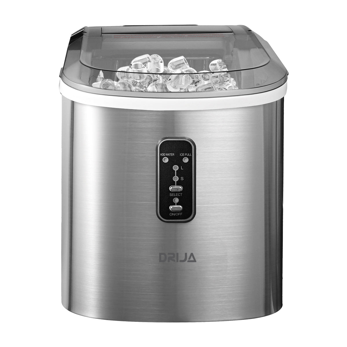 Drija FH18 INOX Fabricador de Hielo | Plateado