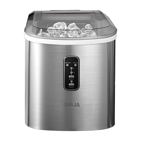 DRIJA FH18 INOX Fabricador de Hielo | Plateado