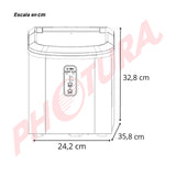 Drija FH18 INOX Fabricador de Hielo | Plateado