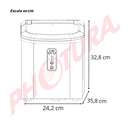 Drija FH18 INOX Fabricador de Hielo | Plateado