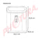 Drija FH18 INOX Fabricador de Hielo | Plateado