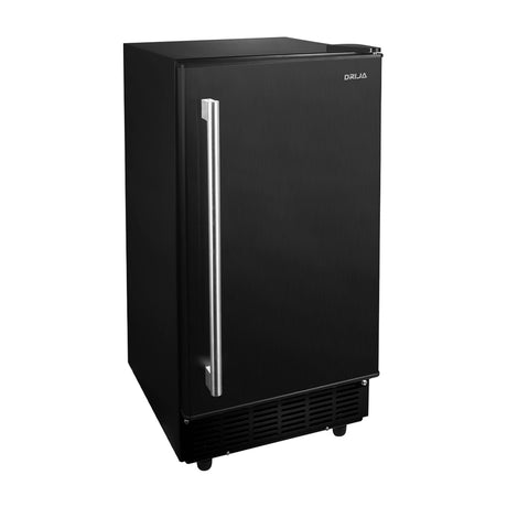 DRIJA FH36 Black Fabricador de Hielo Empotrable | Negro
