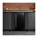 DRIJA FH36 Black Fabricador de Hielo Empotrable | Negro