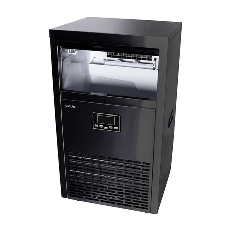 DRIJA FH45 Black Fabricador de Hielo Empotrable | Negro