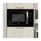 Drija Florencia 25L Black Microondas Empotrable de 900W | 0.9p3 | Cocción Grill | Sistema de Bloqueo Infantil