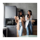 Drija Florencia 25L Black Microondas Empotrable de 900W | 0.9p3 | Cocción Grill | Sistema de Bloqueo Infantil