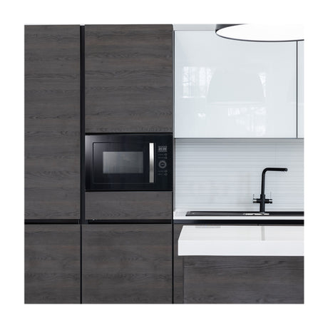DRIJA Florencia 25L Black Microondas Empotrable de 900W | 0.9p3 | Cocción Grill | Sistema de Bloqueo Infantil