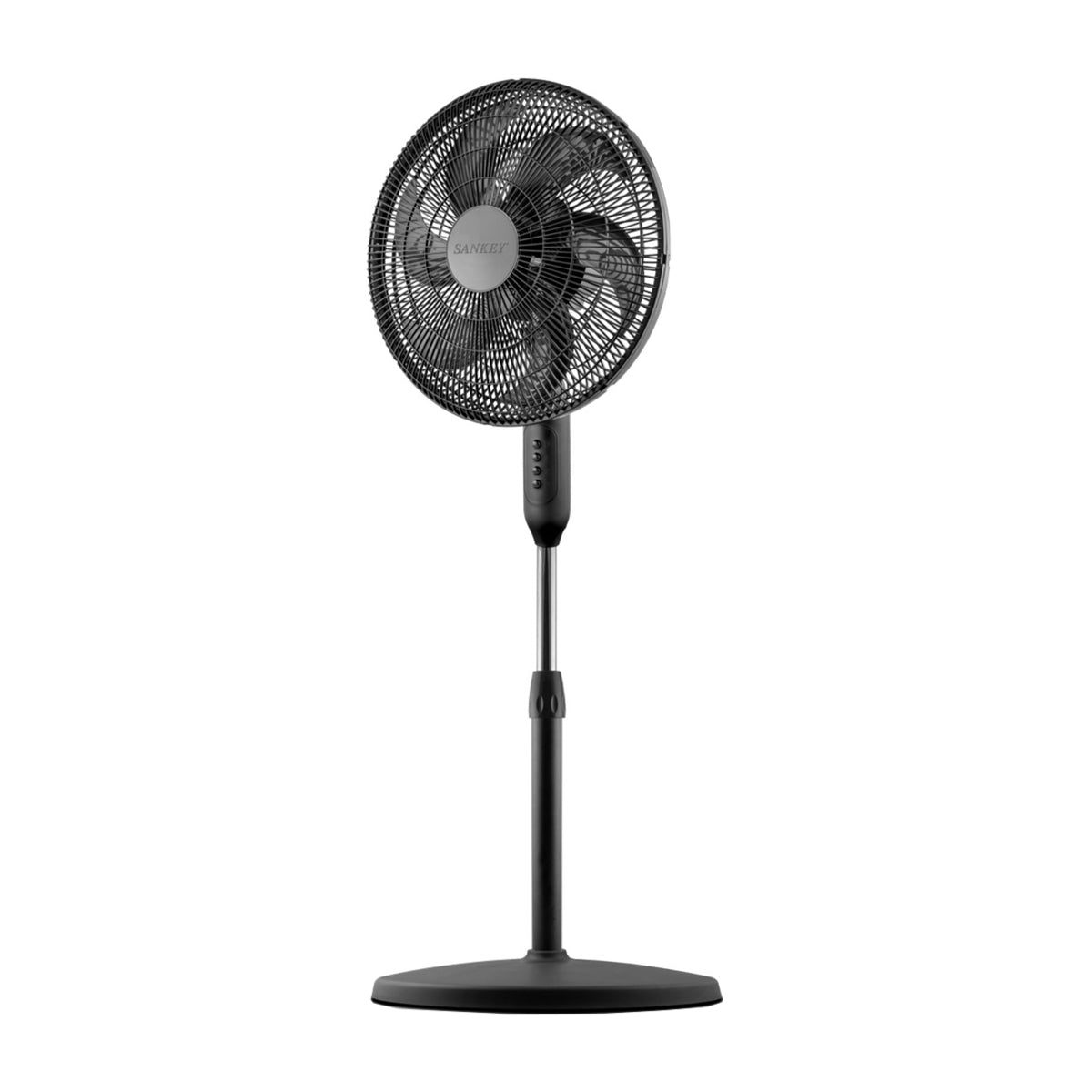 Sankey Abanico de Pedestal de 16" | 3 Velocidades | Negro