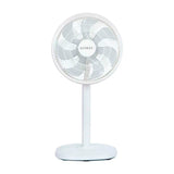 Sankey Abanico 2-en-1 de Pedestal / Piso de 16" | 3 Velocidades | Temporizador | Blanco