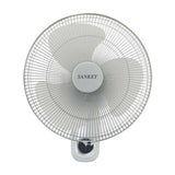 Sankey Abanico de Pared de 16" | Control Remoto | 3 Velocidades | Blanco