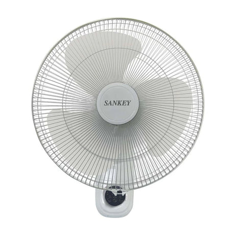 Sankey Abanico de Pared de 16" | Control Remoto | 3 Velocidades | Blanco