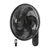 Sankey Abanico de Pared de 16" | Control Remoto | 3 Velocidades | Turbo Silence | Negro