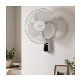 Sankey Abanico de Pared de 16" | Panel Digital | Control Remoto | 3 Velocidades | Blanco