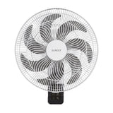 Sankey Abanico de Pared de 16" | Control Remoto | 3 Velocidades | Blanco