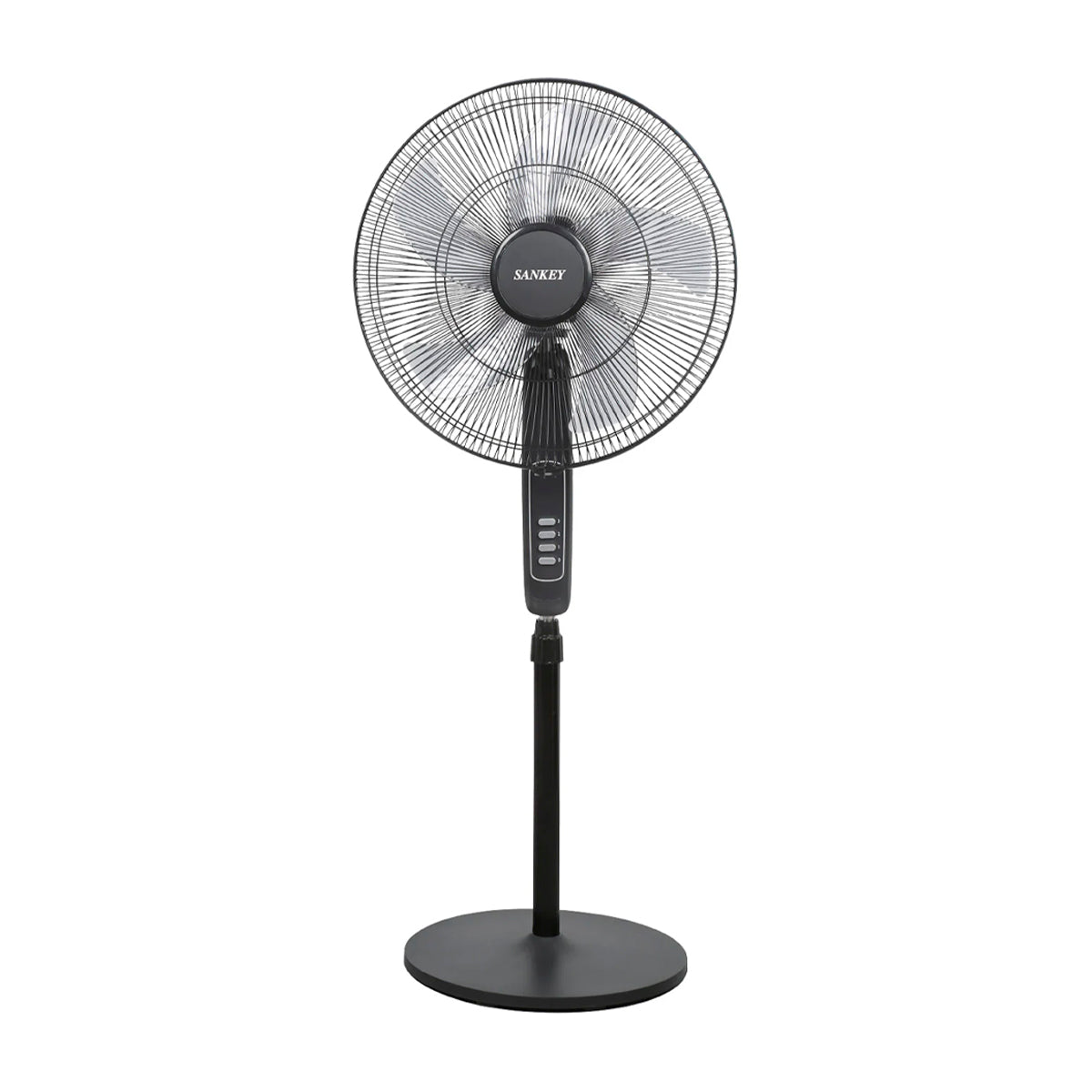 Sankey Abanico de Pedestal de 18" | 3 Velocidades | Negro