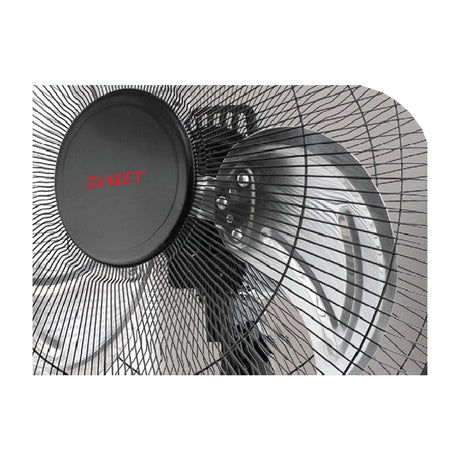 Sankey Abanico de Pared de 18" | 3 Velocidades | Altura Ajustable | Negro