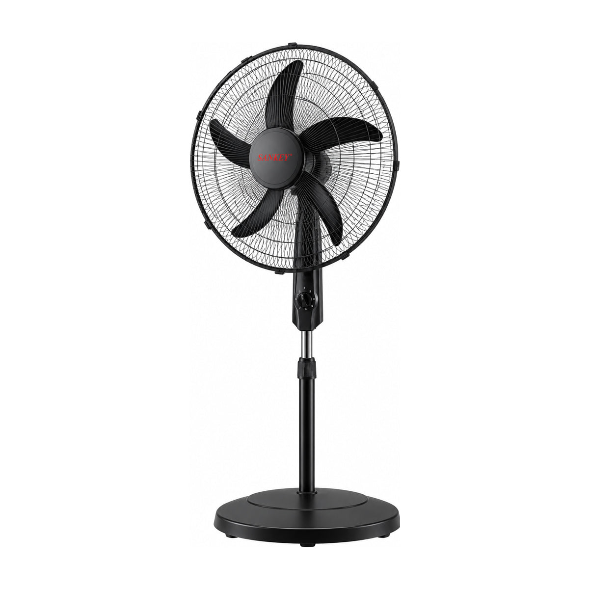 Sankey Abanico de Pedestal de 20" | 3 Velocidades | Temporizador | Negro