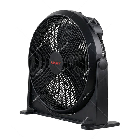 Sankey Abanico 2-en-1 de Mesa / Piso de 20" | 3 Velocidades | Negro