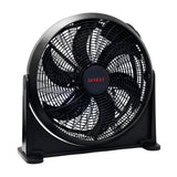 Sankey Abanico 2-en-1 de Pared / Piso de 20" | 3 Velocidades | Negro