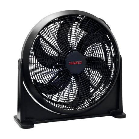 Sankey Abanico 2-en-1 de Pared / Piso de 20" | 3 Velocidades | Negro