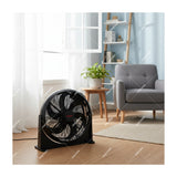 Sankey Abanico 2-en-1 de Pared / Piso de 20" | 3 Velocidades | Negro