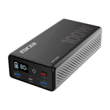 Forza Titan Central Eléctrica Portátil para Smartphones y Tablets | 100W | Pantalla LCD | Tecnología TurboPower | Negro