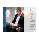 Forza Titan Central Eléctrica Portátil para Smartphones y Tablets | 100W | Pantalla LCD | Tecnología TurboPower | Negro