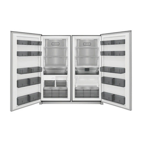 Frigidaire Professional Refrigeradora y Congelador Gemelas | EvenTemp Cooling | SpaceWise | Ice Maker | Sabbath Mode | Dispensador de Agua | 38p3