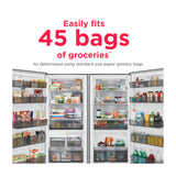 Frigidaire Professional Refrigeradora y Congelador Gemelas | EvenTemp Cooling | SpaceWise | Ice Maker | Sabbath Mode | Dispensador de Agua | 38p3