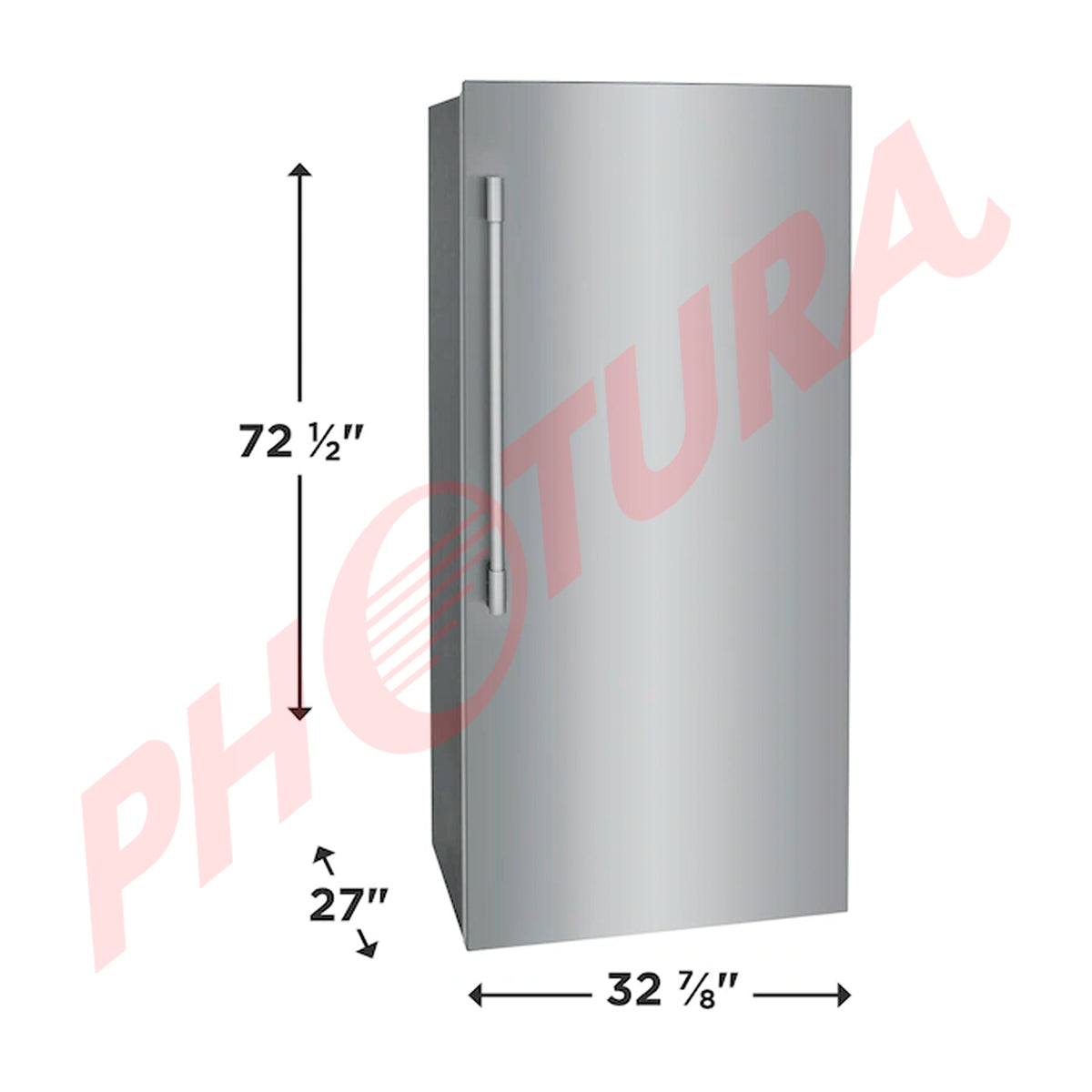 Frigidaire Professional Refrigeradora y Congelador Gemelas | EvenTemp Cooling | SpaceWise | Ice Maker | Sabbath Mode | Dispensador de Agua | 38p3