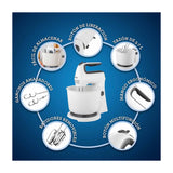 Oster FPSTHS3610 Batidora de Pedestal / Mano de 6 Velocidades | 3.7L | 250W | Blanco